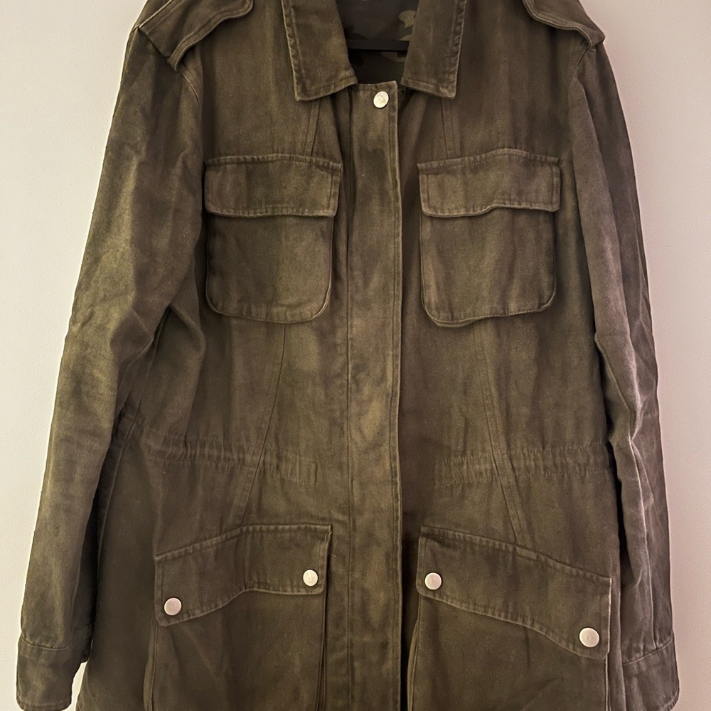 Oversized Military Jacket